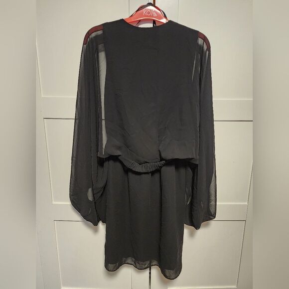 Eliza J Royal Collection Black Cocktail Sheath Dress - Picture 2 of 6